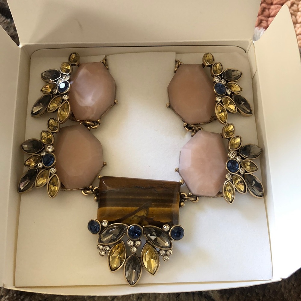 Bold statement necklace